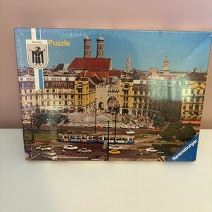 Ravensburger NWT 1980 Munich Mercedes Benz Cityscape Puzzle